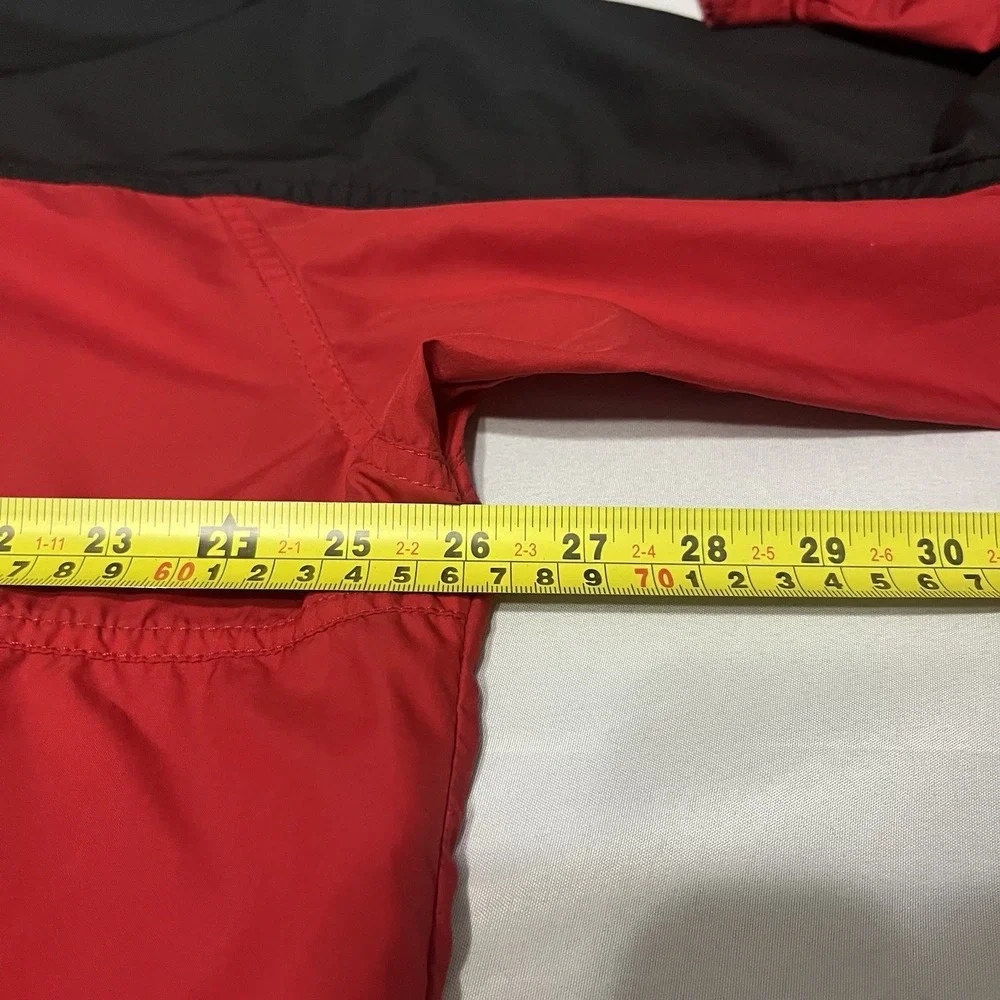 Y2K The North Face Hydrenaline Anorak Jacket Mens XL Red Pullover Rain